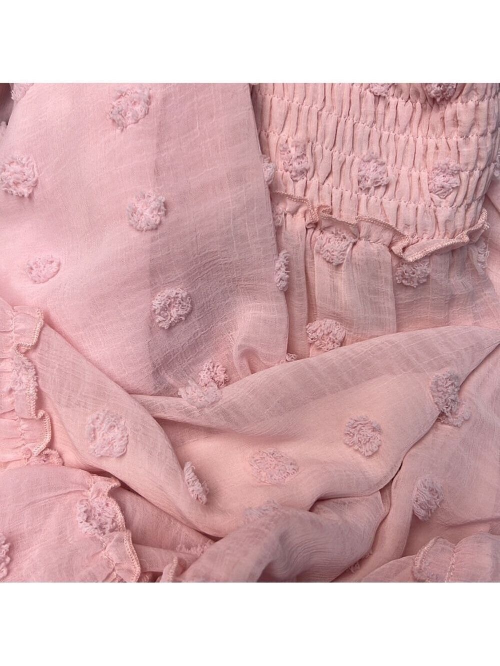 WHITE Birch Woman’s Pink Swiss Dot Dress Size 3x. (S037) - Picture 12 of 12